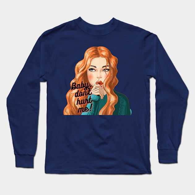 Pretty woman. Long Sleeve T-Shirt by BlashkaShop